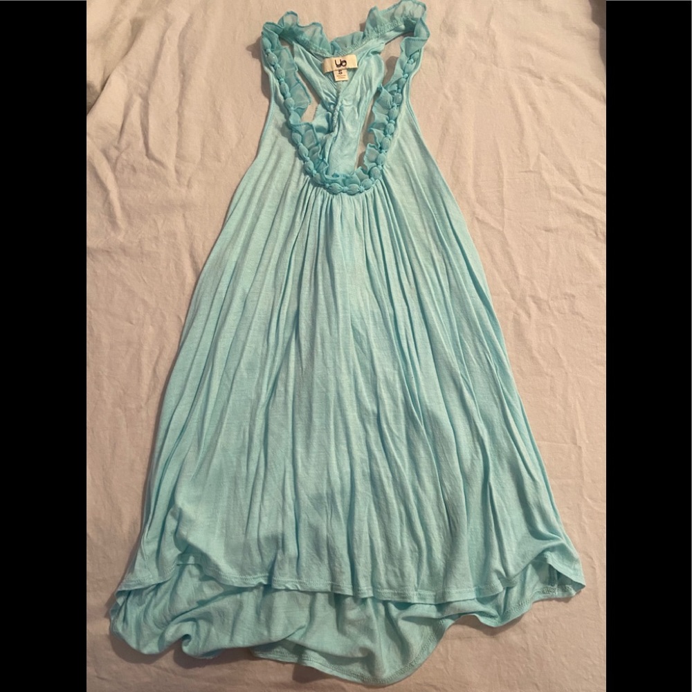 Light Blue Ya Tank Top (Size S)